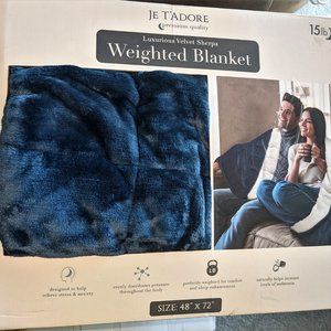 Je T'adore 15 lb. Cotton Weighted Blanket
